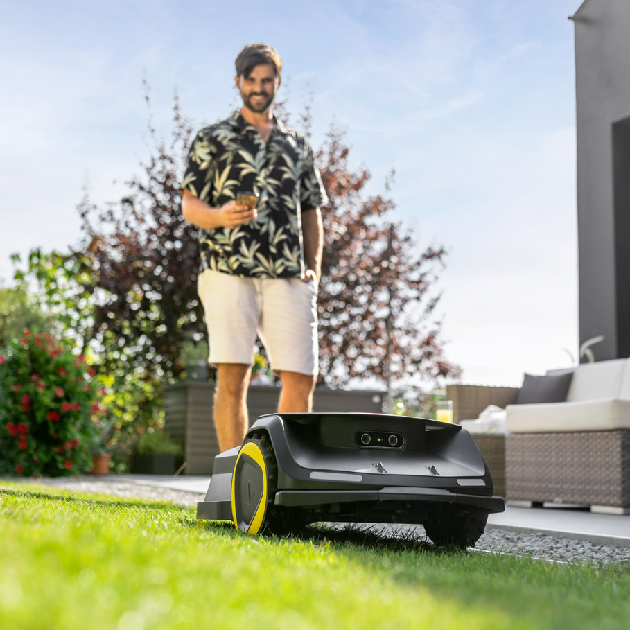 Kärcher robotmaaier met afstandsbediening Kärcher robotmaaier met afstandsbediening