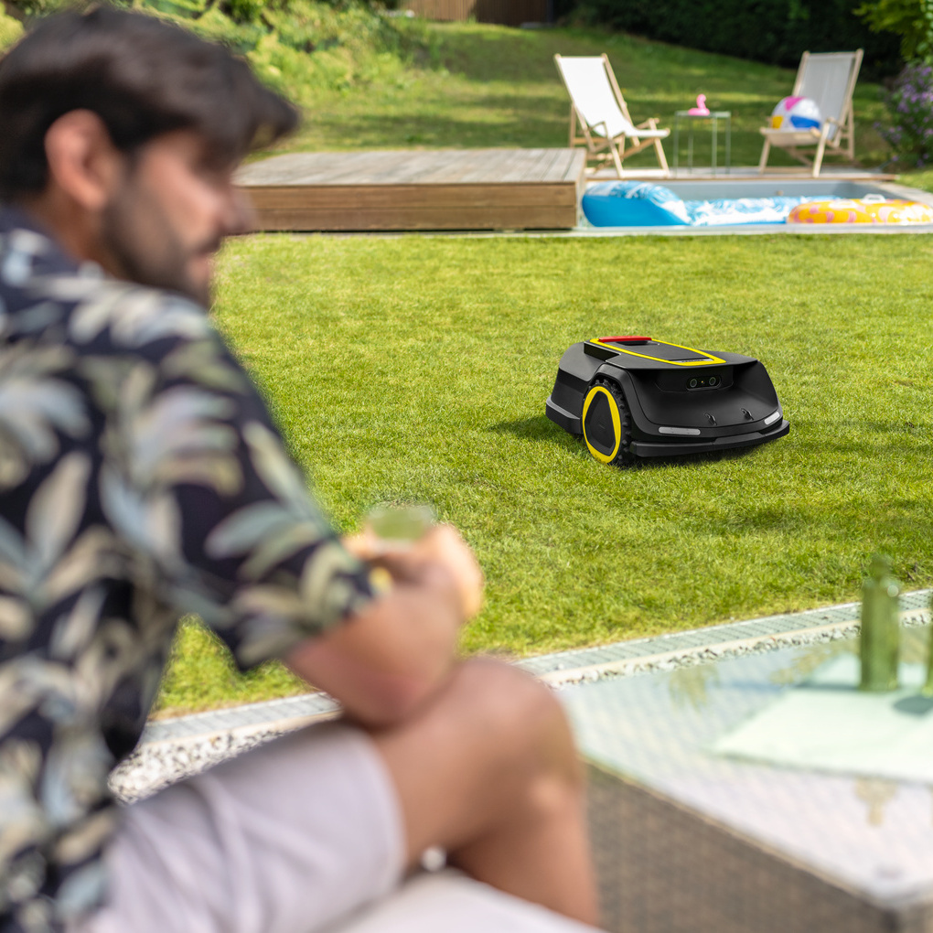Kärcher robotmaaier met maaihoogteverstelling Kärcher robotmaaier met maaihoogteverstelling