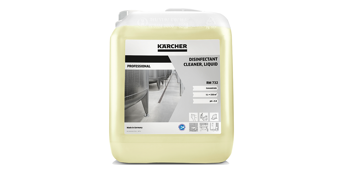 Disinfectant Cleaner, liquid RM 732 Disinfectant Cleaner, liquid RM 732