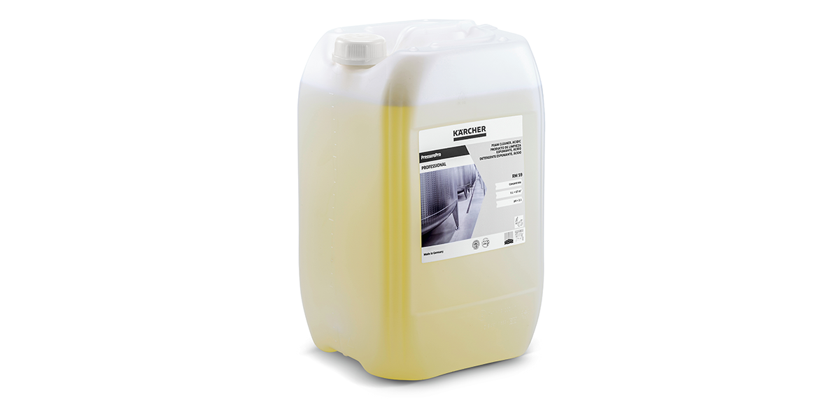 PressurePro Foam Cleaner, acidic RM 59 PressurePro Foam Cleaner, acidic RM 59