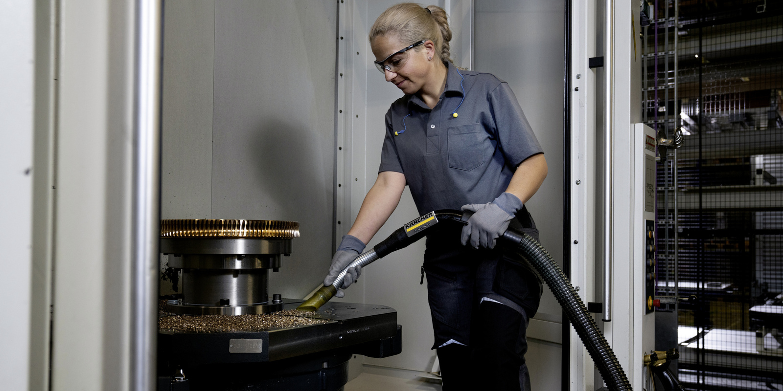 Cleaning up metal shavings
