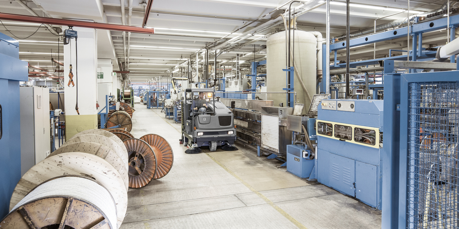 General cleaning tasks in industry