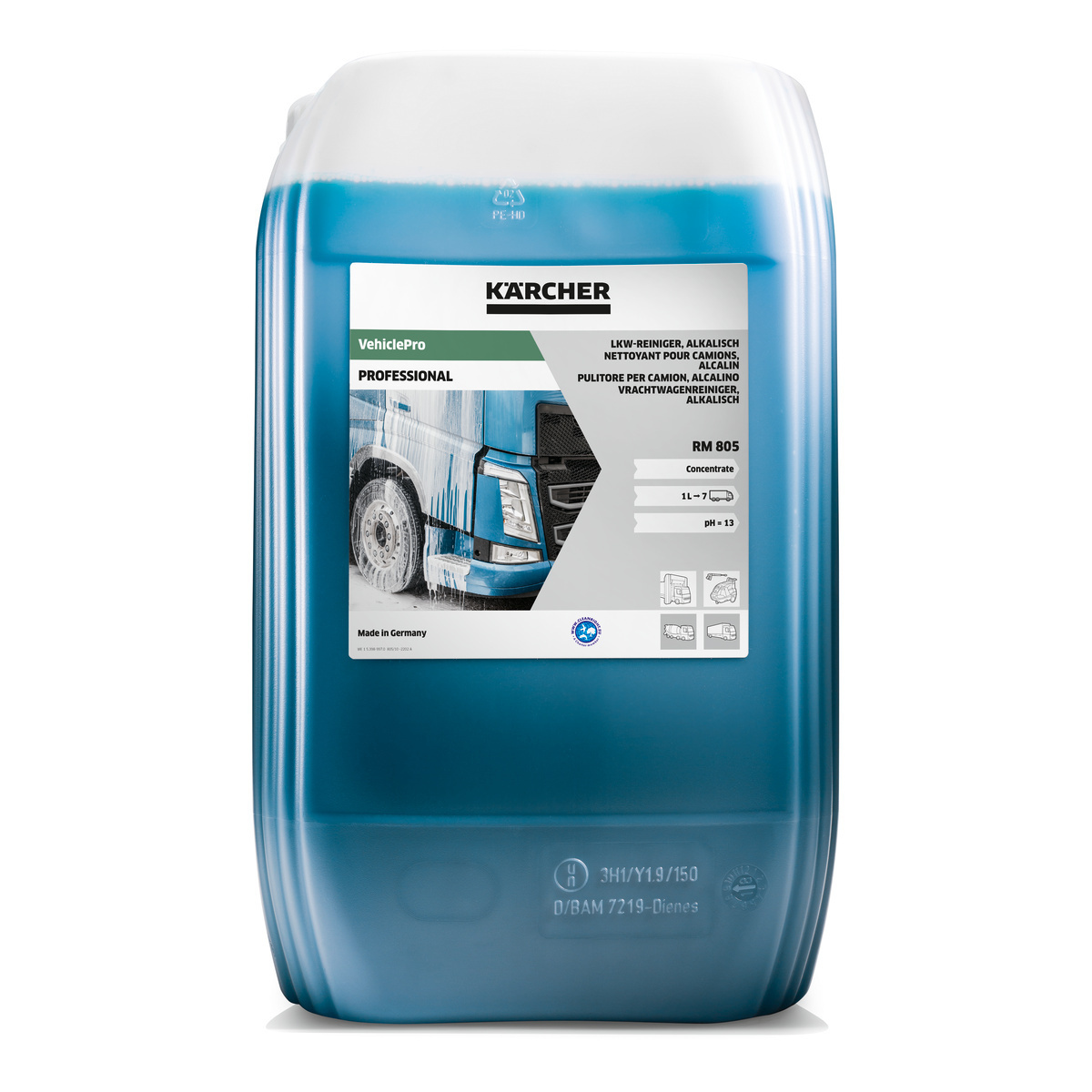 VehiclePro Truck Cleaner, alkaline RM 805 VehiclePro Truck Cleaner, alkaline RM 805