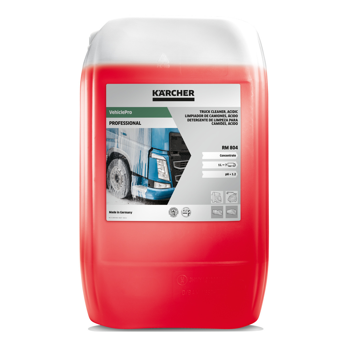 VehiclePro Truck Cleaner, acidic RM 804 VehiclePro Truck Cleaner, acidic RM 804