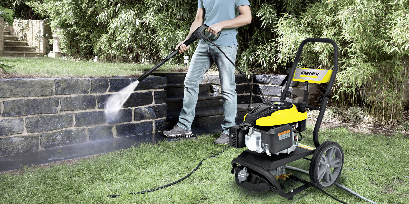 Tlaková myčka se spalovacím motorem