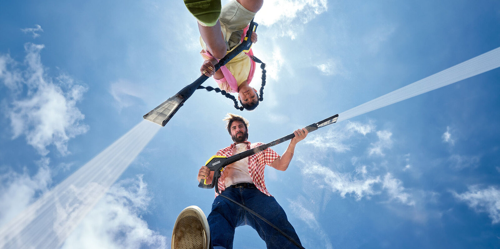 Our eco!Booster nozzle helps saving water and electricity.