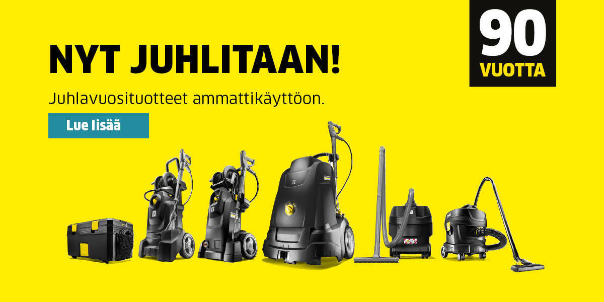 Juhlavuosituotteet ammattikäyttöön
