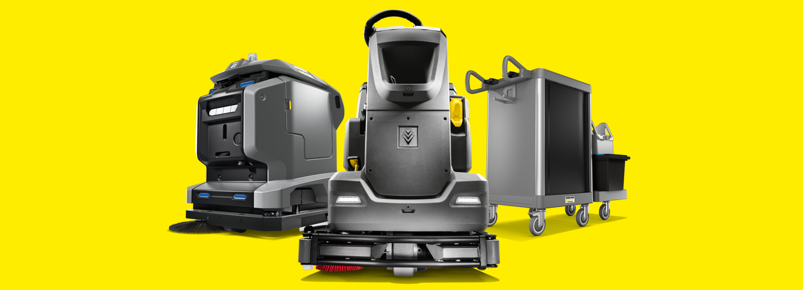 Mietpark Header neu Drei Mietgeräte von Kärcher