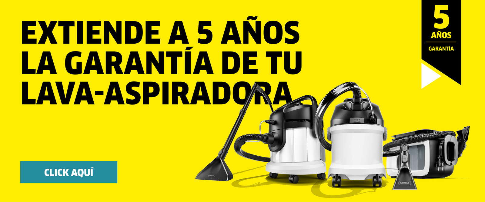 Extension de garantía de hidrolimpiadoras Kärcher