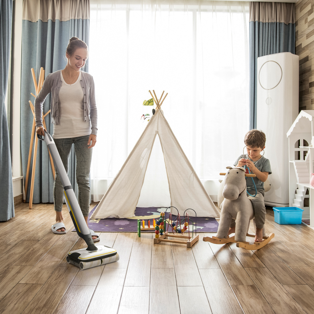 Cleaning results achieved by floor cleaners