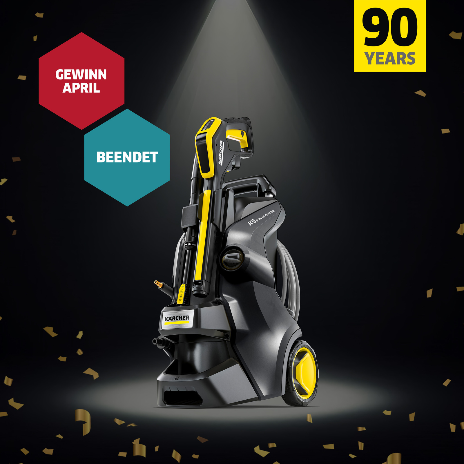 April Gewinn beendet April Gewinn beendet