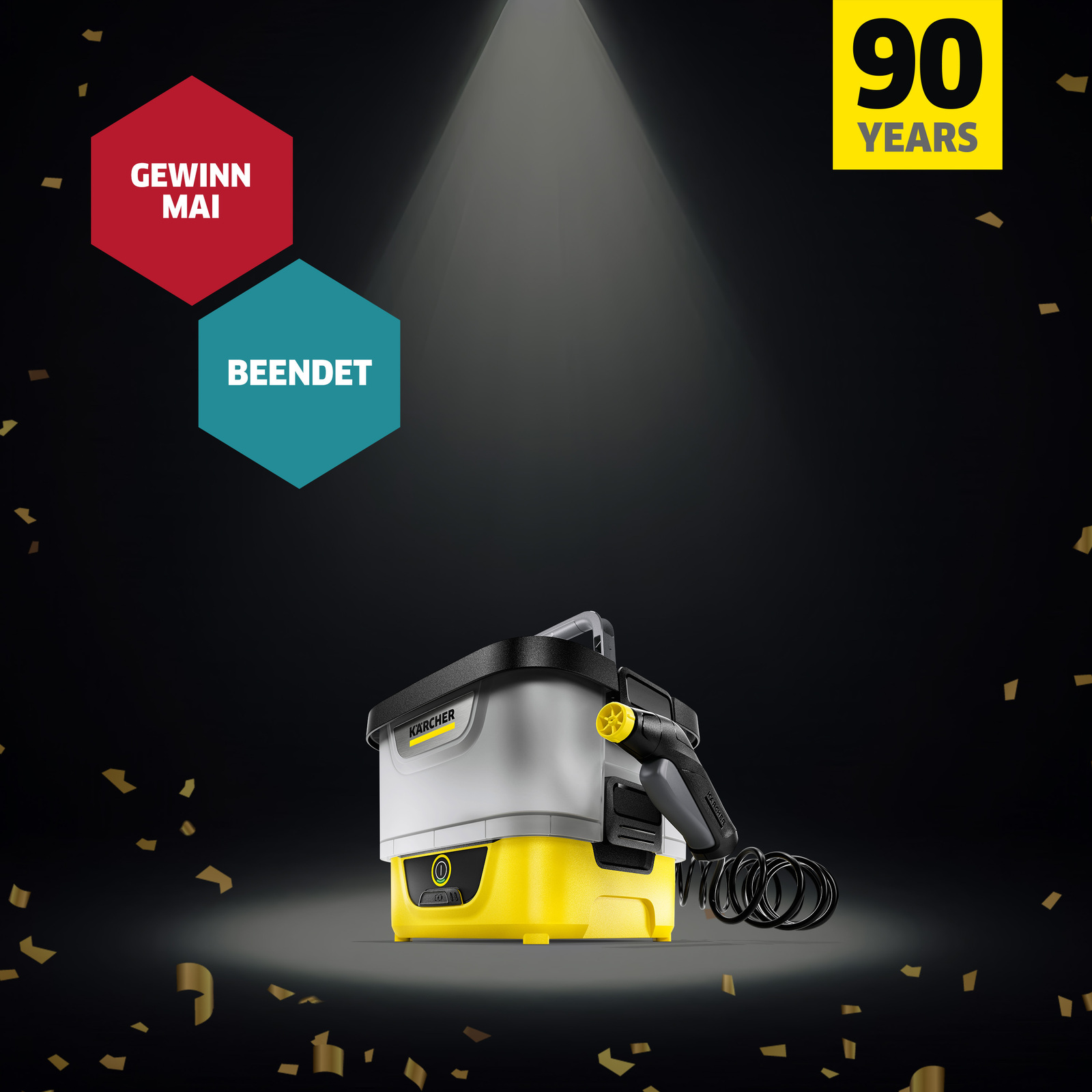 Mai Gewinn beendet Mai Gewinn beendet