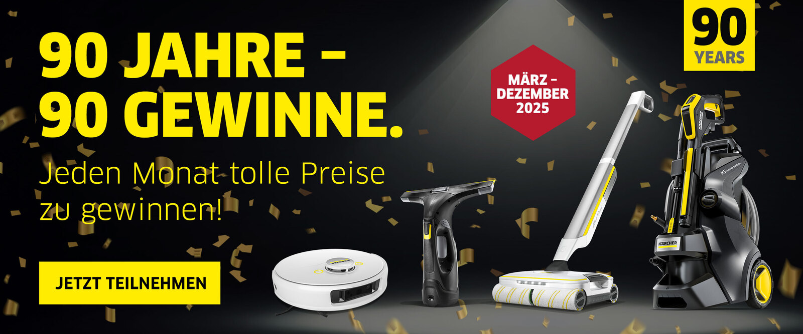 90 Jahre Gewinnspiel 90 Jahre Gewinnspiel