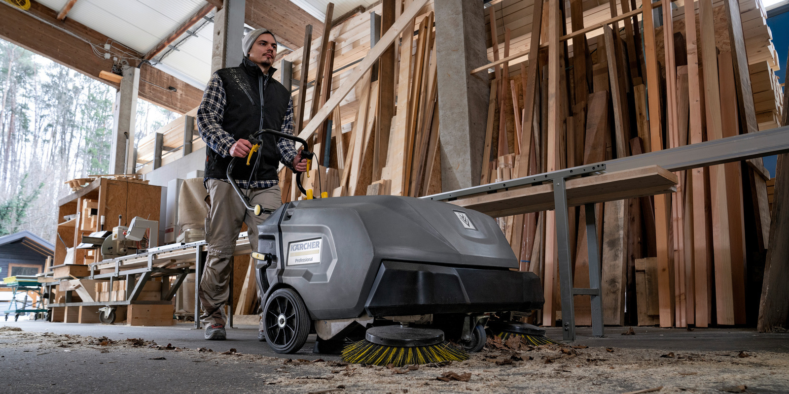 Kehr- und Kehrsaugmaschinen