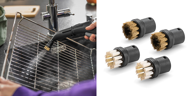 ケルヒャースチームクリーナー　アクセサリー パワーブラシセット