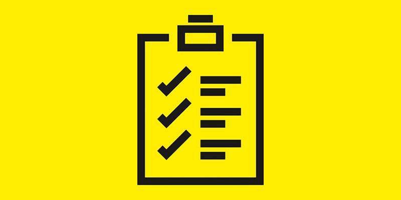 Checkliste Checkliste
