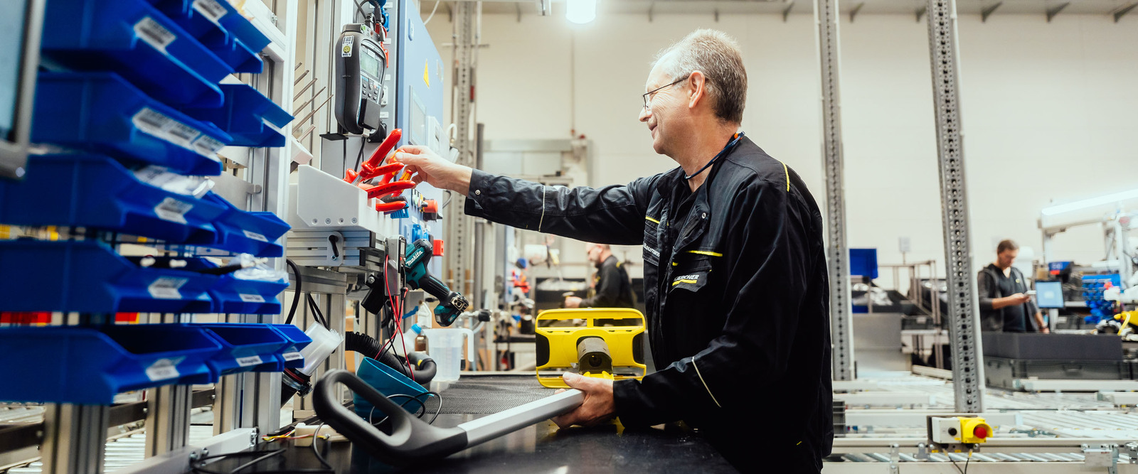 Gerätereparatur im Service Center von Kärcher. Gerätereparatur im Service Center von Kärcher.