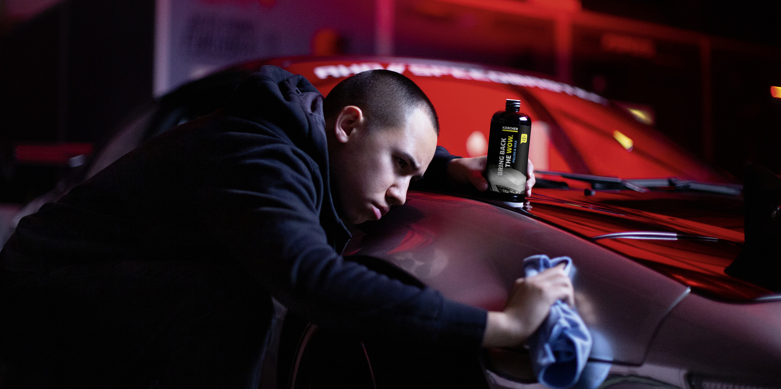 First portable pressure washer for private households from 1984.