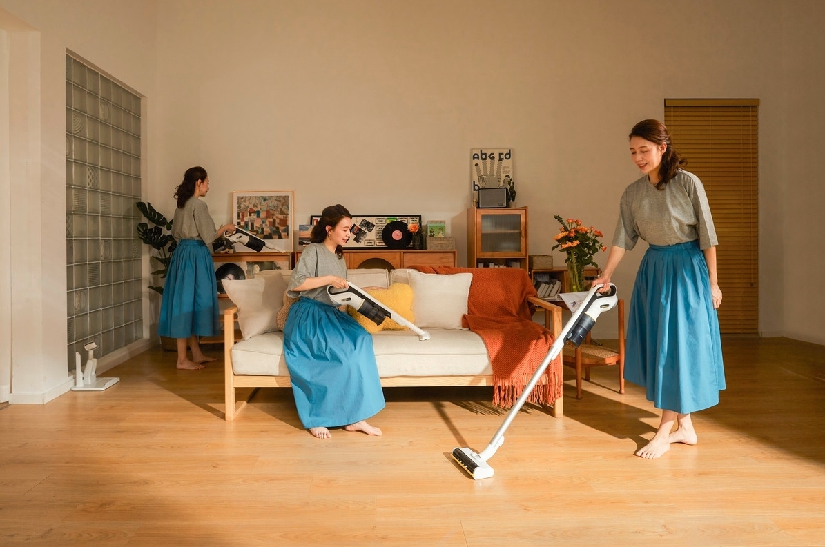 cách sử dụng máy hút bụi cầm tay