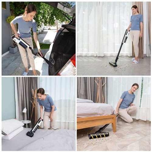 cách sử dụng máy hút bụi cầm tay