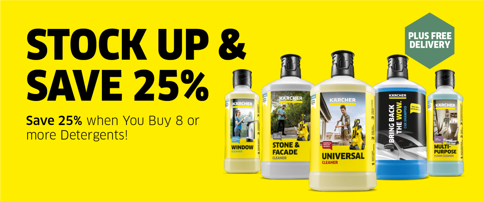 Karcher Detergents Offer 25%  Karcher Detergents Offer 25%