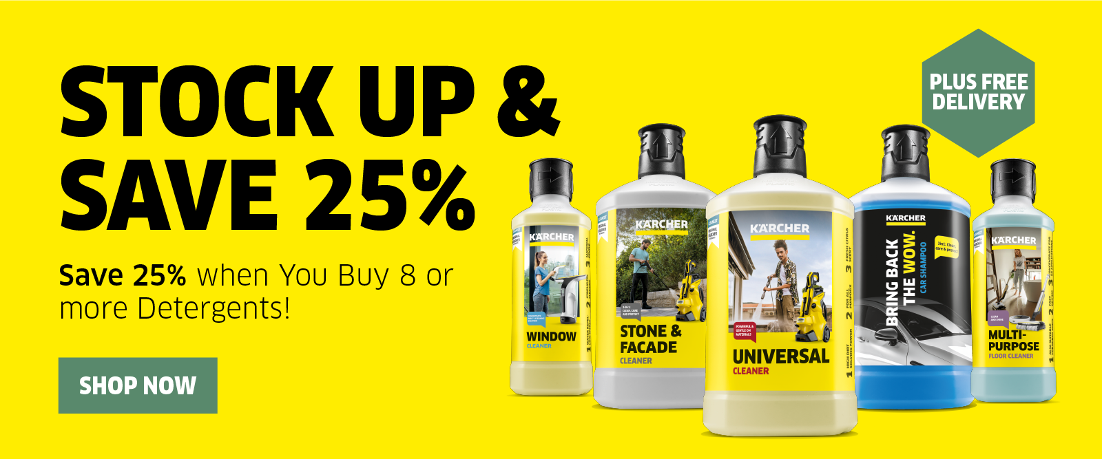 Karcher Detergent Offer 25% Karcher Detergent Offer 25%