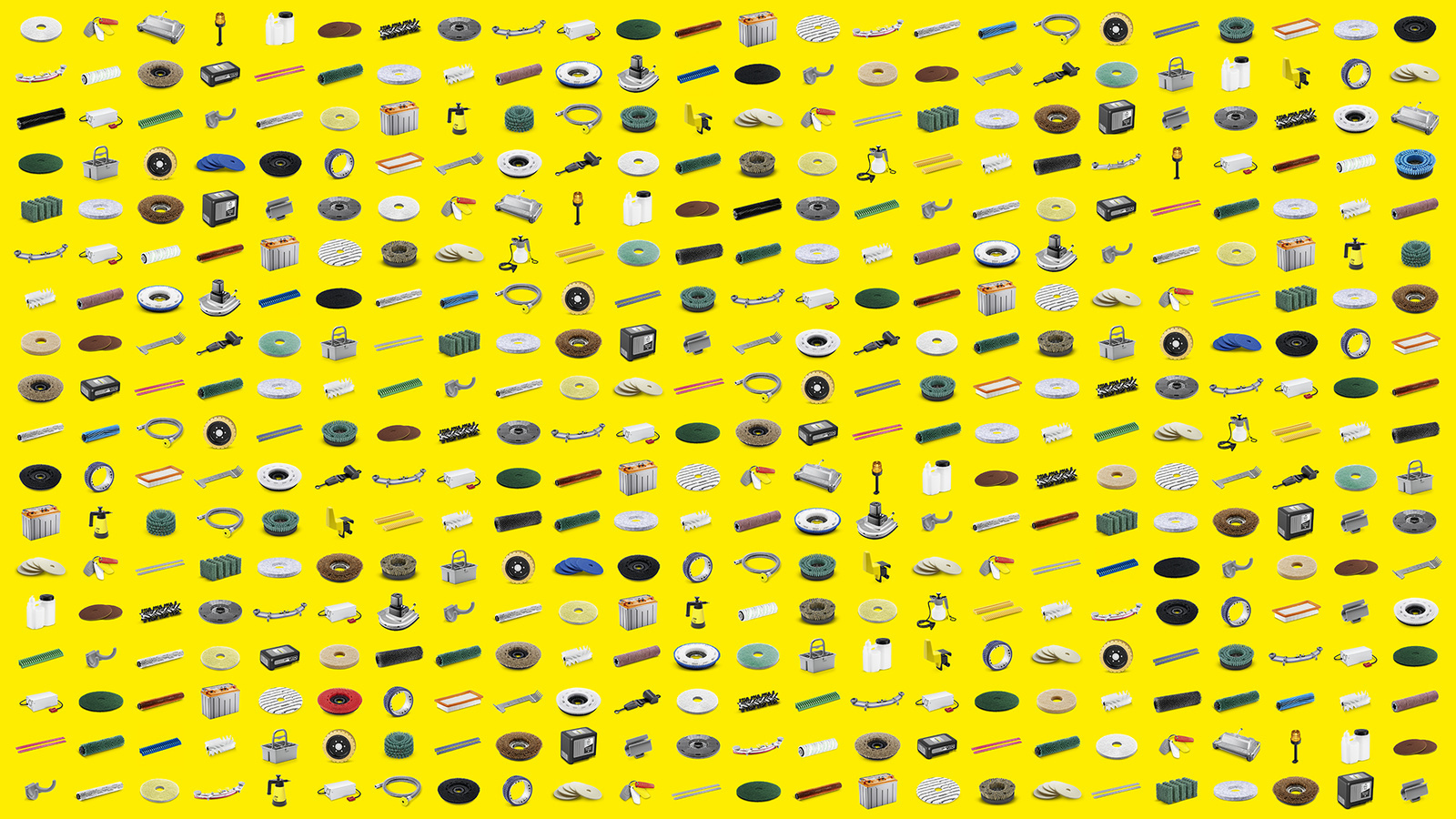 Comprehensive range of accessories for scrubber dryers