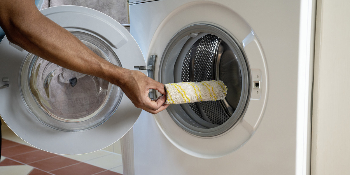 Saugwischer-Walze bei 60 °C waschbar Saugwischer-Walze für die Waschmaschine bei 60 °C geeignet