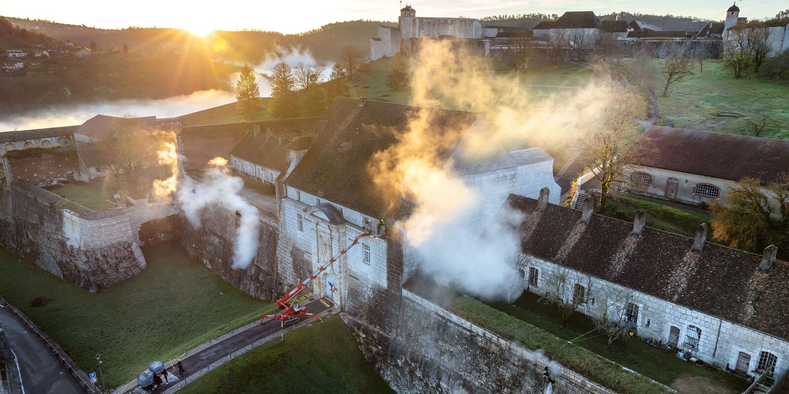Kärcher_Cleaning Citadelle Besancon_1 Kärcher_Cleaning Citadelle Besancon_1