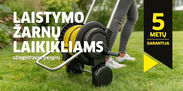 žarnų laikiklių garantija