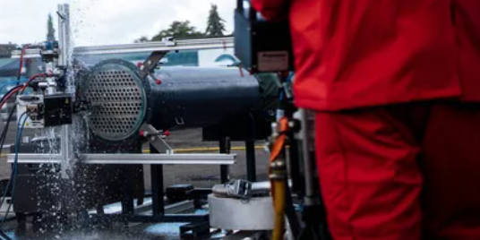 Woma: การทำความสะอาดเครื่องแลกเปลี่ยนความร้อน