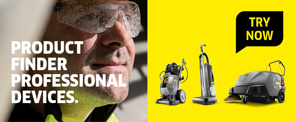 Product finder Find your suitable Professional devices with the Kärcher Product finder