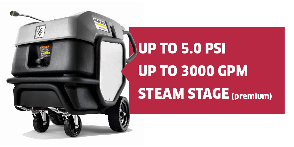 Kärcher Mojave Series Hot Water Electric Pressure Washer Photo of Mojave Series pressure washer