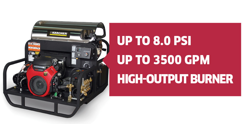 Jalapao Series Gas & Diesel Hot Water Pressure Washers Product banner for Jalapao Series Gas & Diesel Hot Water Pressure Washers