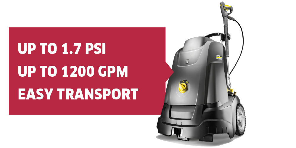 HDS Upright Class Hot Water Gas Pressure Washer Photo of HDS Upright Class Hot Water Gas Pressure Washer