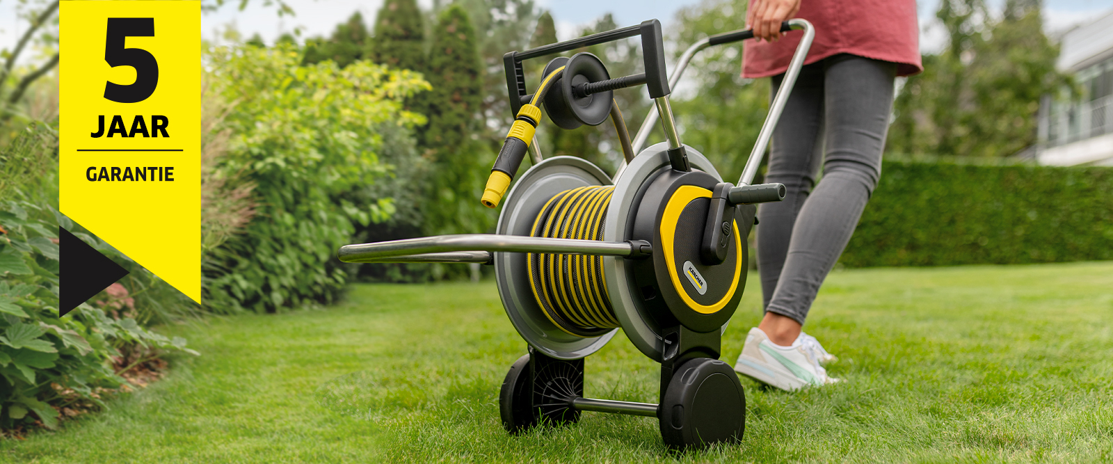Garantieverlenging voor uw nieuwe Kärcher slangopberger