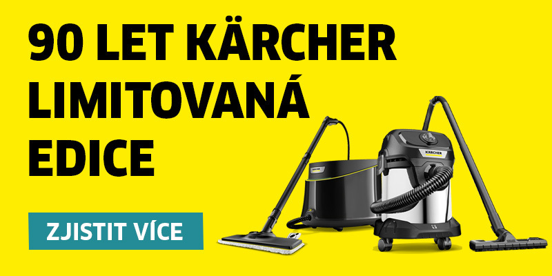 Oslavte s námi 90 Kärcher a objevte limitovanou edici produktů pro rok 2025.