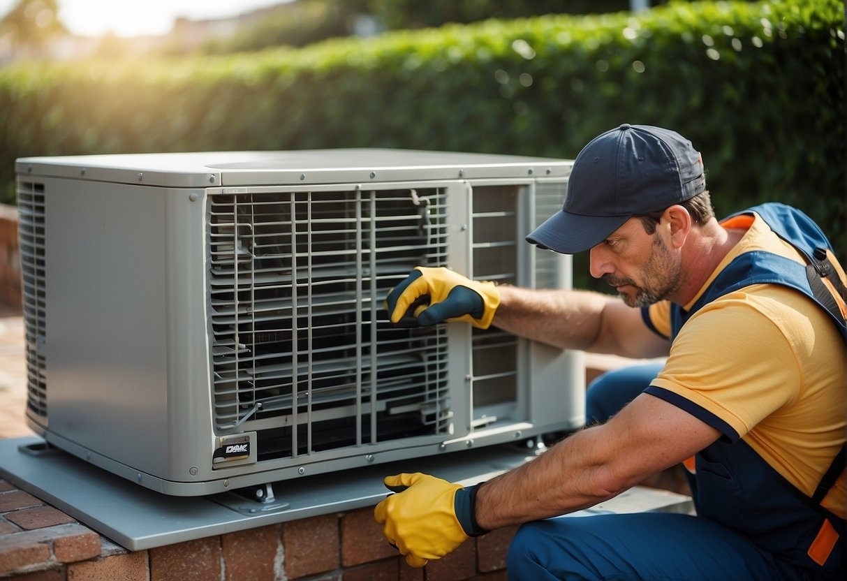 Vệ sinh cục nóng điều hòa Vệ sinh cục nóng điều hòa