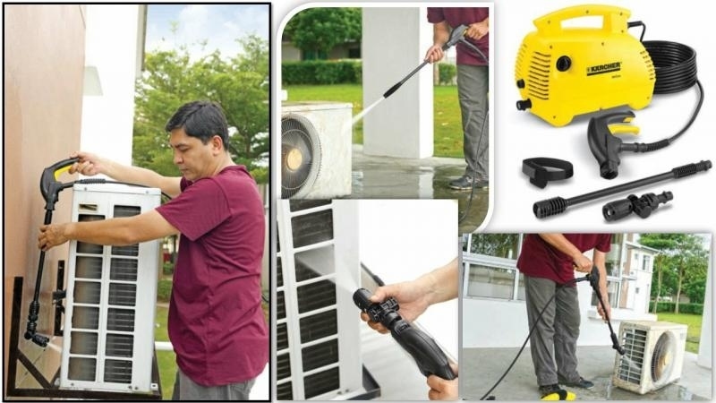 Vệ sinh cục nóng điều hòa Vệ sinh cục nóng điều hòa