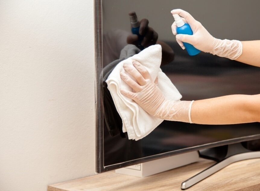 cách vệ sinh màn hình tivi cách vệ sinh màn hình tivi