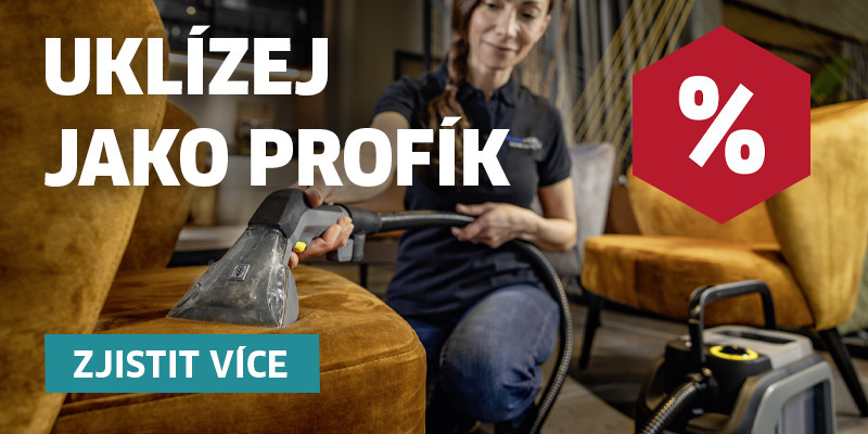I domácnost si zaslouží profi péči od Kärcher.
