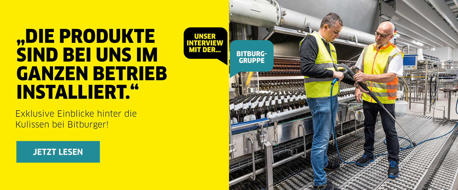 Bitburger-Referenz Industriereinigung-Referenzen