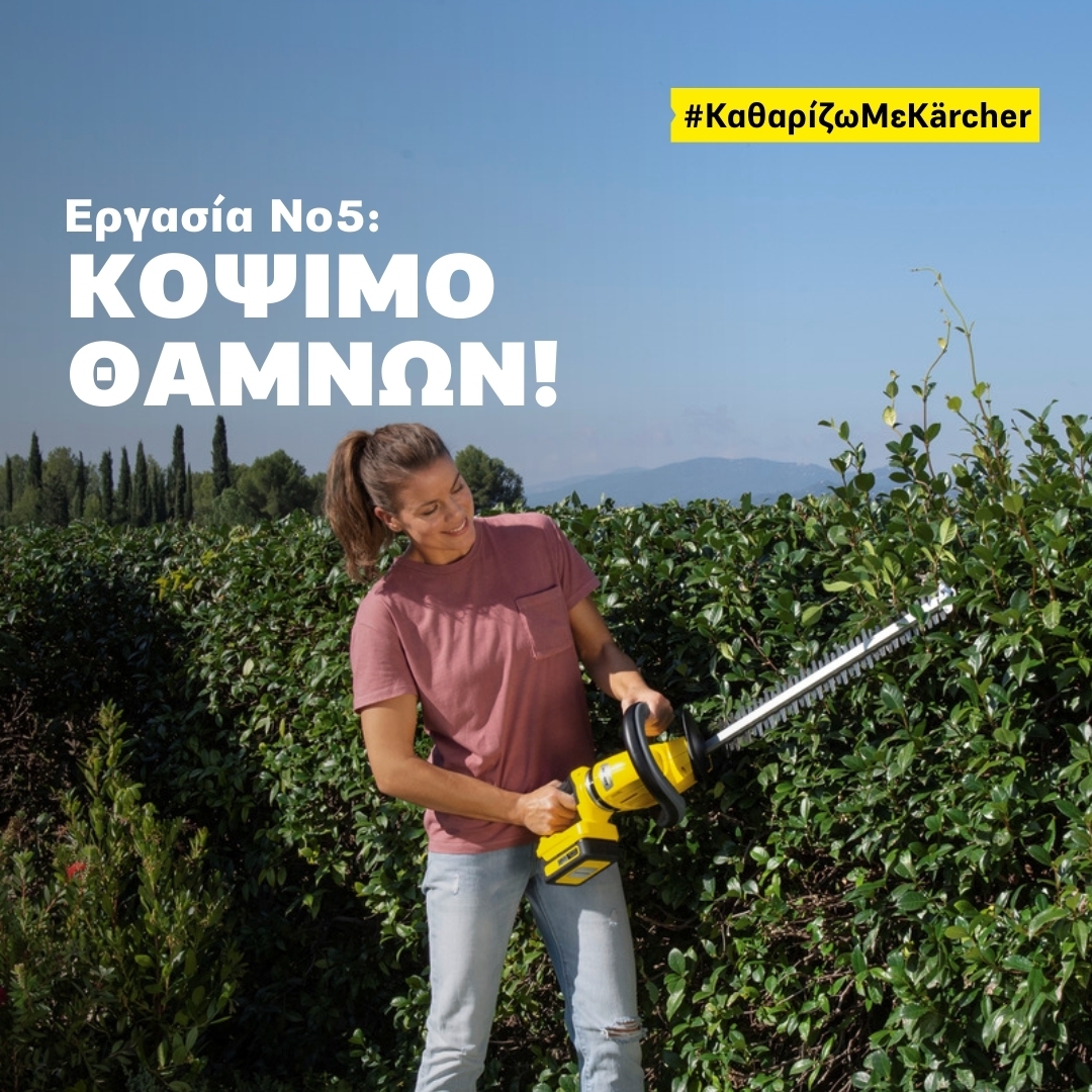 Κόψιμο θάμνων Κόψιμο θάμνων