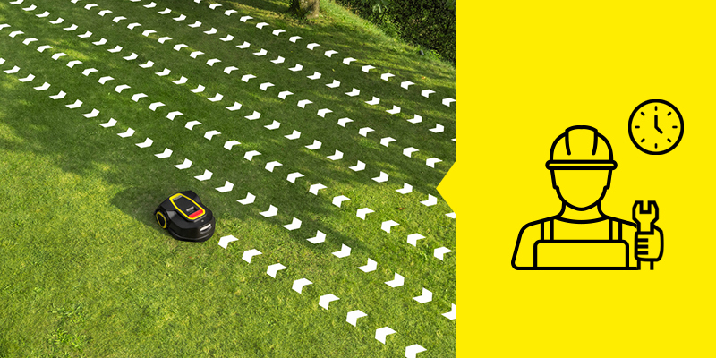 Fremdinstallation Mähroboter