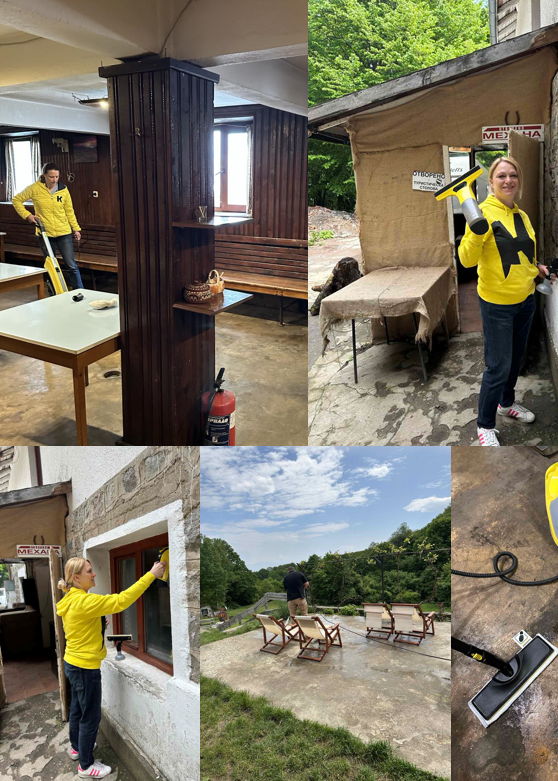 Чиста хижа с Керхер