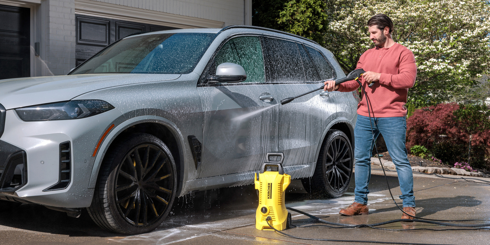Rinse car Kärcher tip: Rinse car
