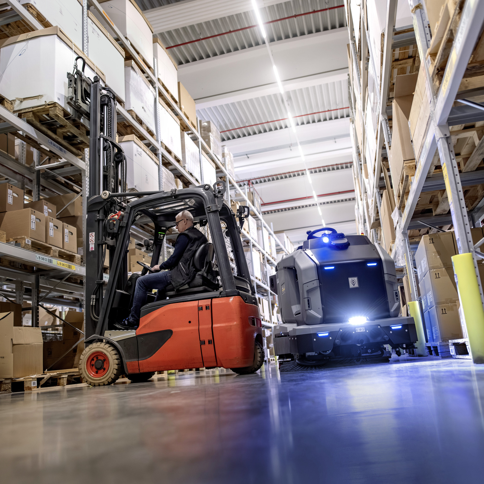 autonomes Scheuersaugen von Kärcher autonomes Scheuersaugen von Kärcher