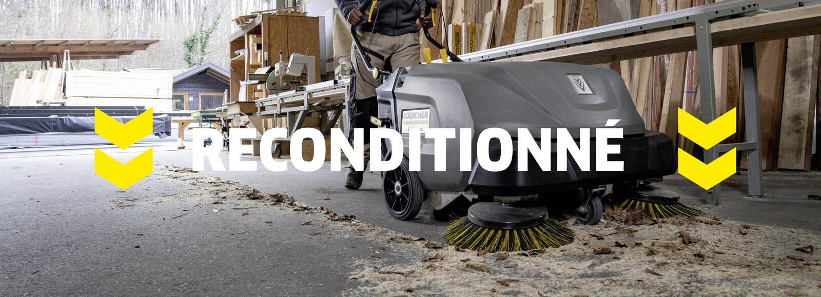 Balayeuse professionnelle d'occasion