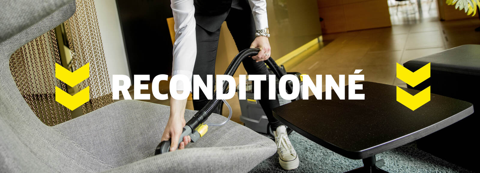 Nettoyeur pour moquette professionnel d'occasion