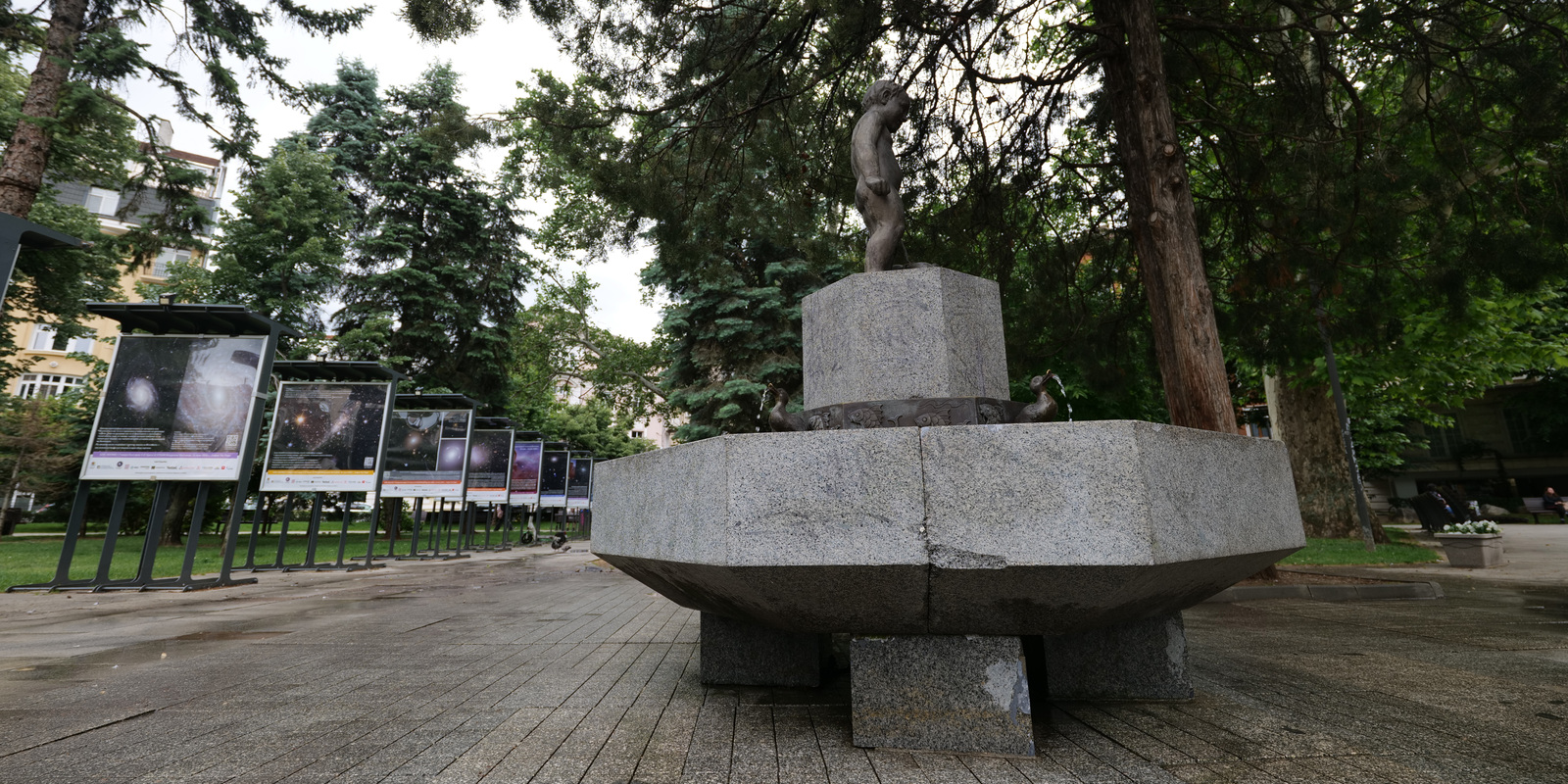 Керхер почисти емблематичната чешма в градинката „Кристал“ в София